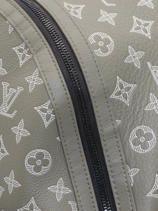 Louis Vuitton Discovery Backpack PM Monogram Shadow Leather M12463 - Gray main image 6